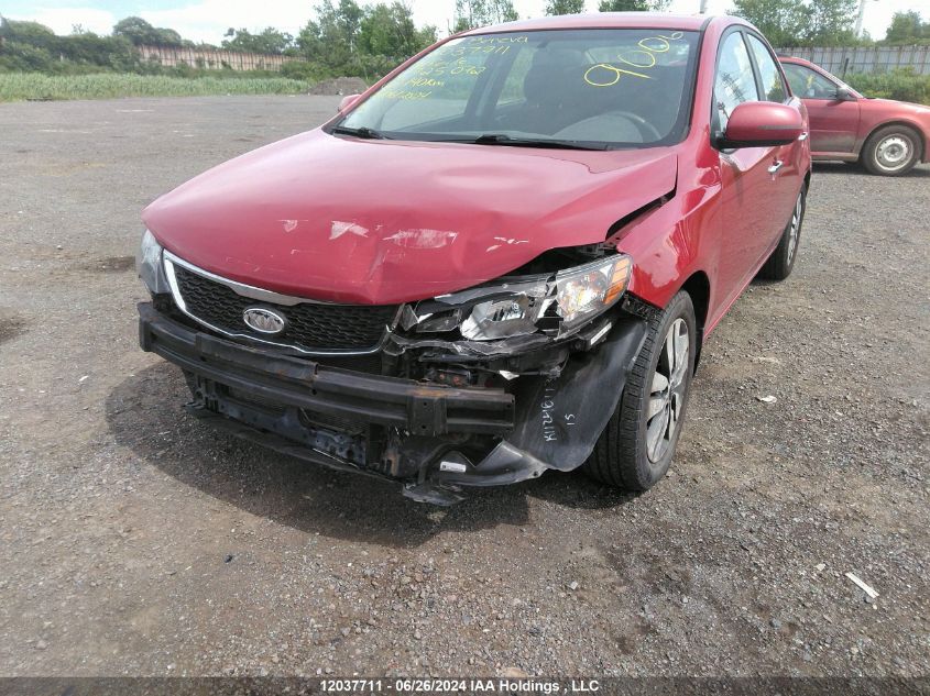 2013 Kia Forte VIN: KNAFU4A25D5725072 Lot: 12037711