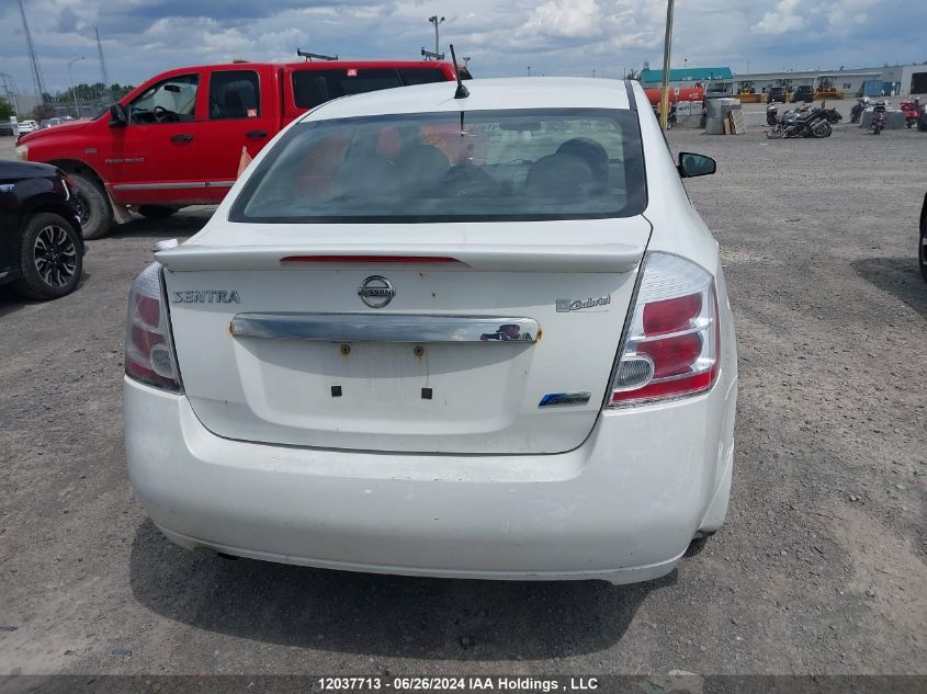2012 Nissan Sentra 2.0/2.0S/Sr/2.0Sl VIN: 3N1AB6AP2CL649838 Lot: 12037713