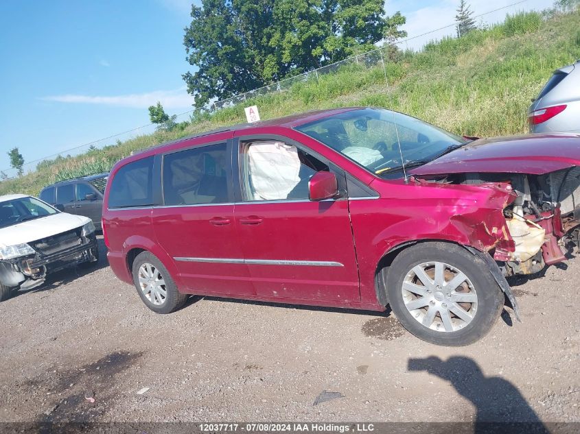 2016 Chrysler Town & Country Touring VIN: 2C4RC1BG4GR126750 Lot: 12037717