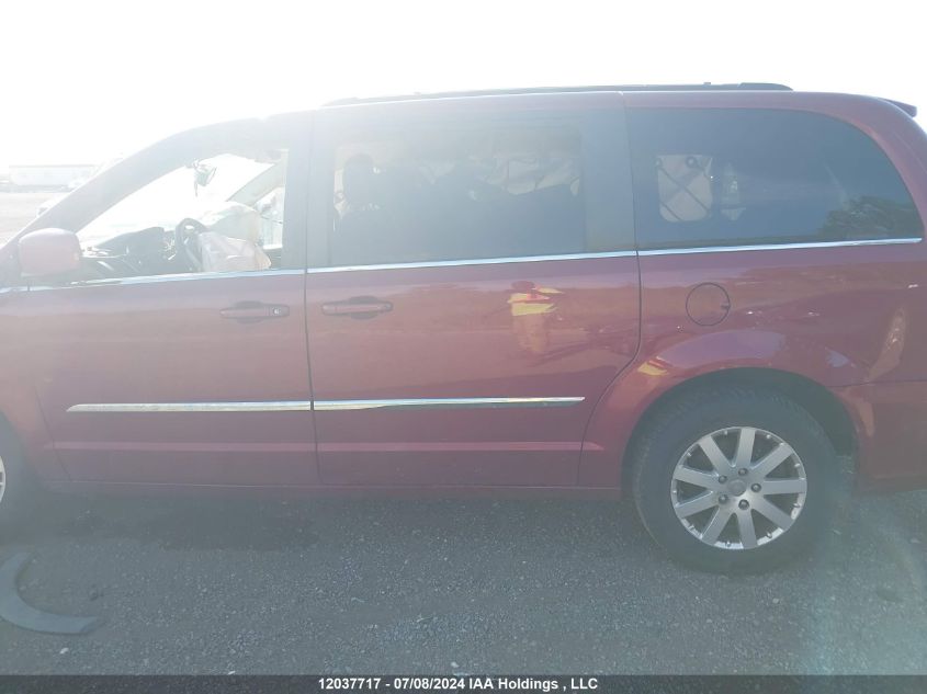 2016 Chrysler Town & Country Touring VIN: 2C4RC1BG4GR126750 Lot: 12037717