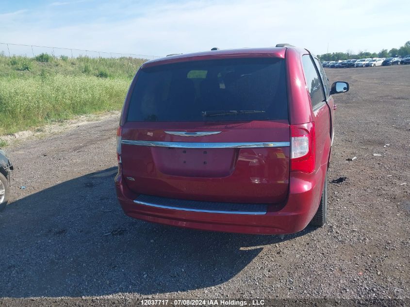 2016 Chrysler Town & Country Touring VIN: 2C4RC1BG4GR126750 Lot: 12037717