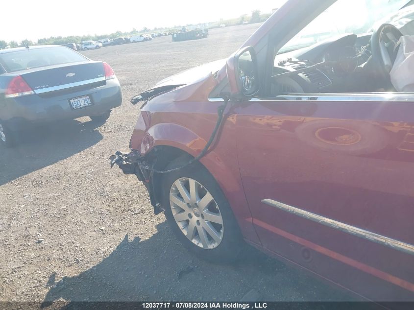 2016 Chrysler Town & Country Touring VIN: 2C4RC1BG4GR126750 Lot: 12037717