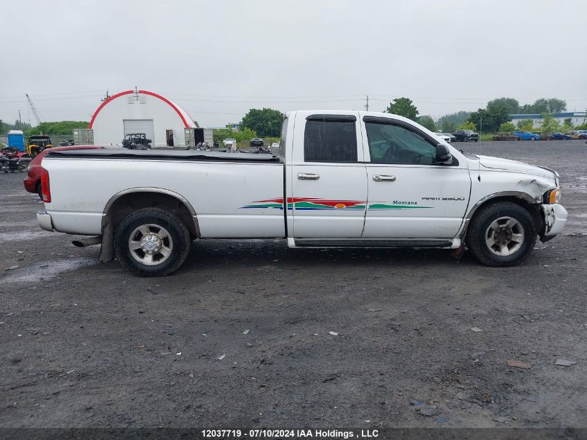 2003 Dodge Ram 2500 VIN: 3D7KA28C73G817438 Lot: 12037719