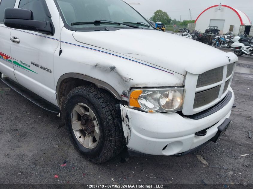 2003 Dodge Ram 2500 VIN: 3D7KA28C73G817438 Lot: 12037719
