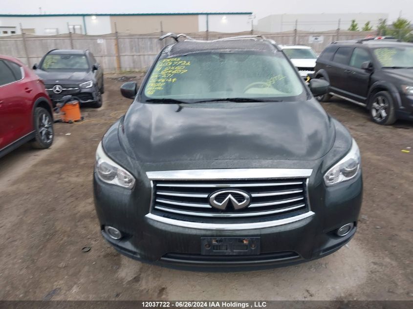 2014 Infiniti Qx60 VIN: 5N1AL0MM0EC504607 Lot: 12037722