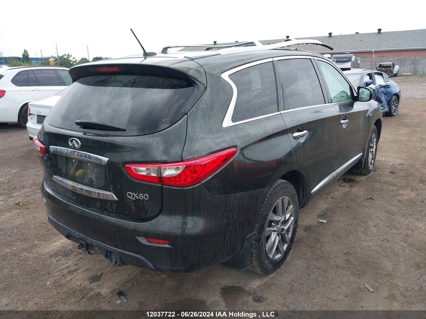 2014 Infiniti Qx60 VIN: 5N1AL0MM0EC504607 Lot: 12037722