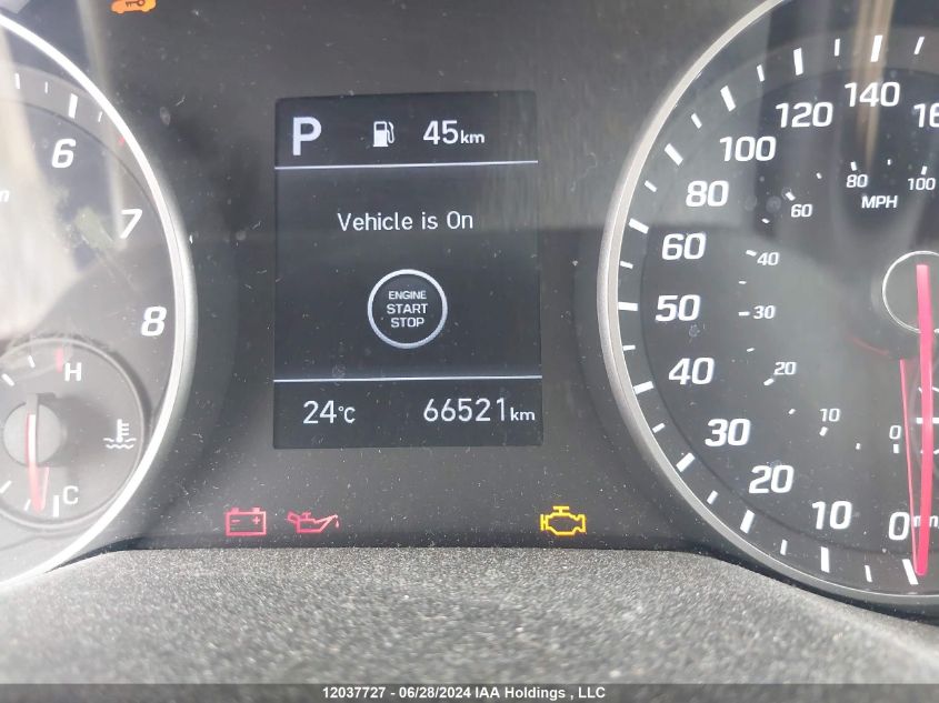 2019 Hyundai Elantra Sport VIN: KMHD04LB8KU824292 Lot: 12037727