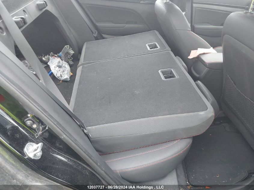 2019 Hyundai Elantra Sport VIN: KMHD04LB8KU824292 Lot: 12037727