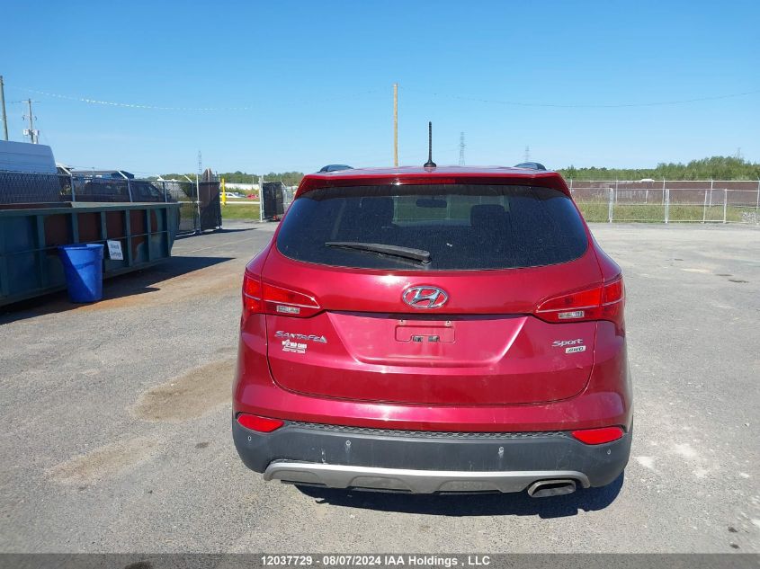 2013 Hyundai Santa Fe VIN: 5XYZUDLB7DG090411 Lot: 12037729