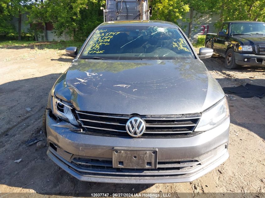 2016 Volkswagen Jetta Sedan VIN: 3VWD67AJ2GM313149 Lot: 12037747