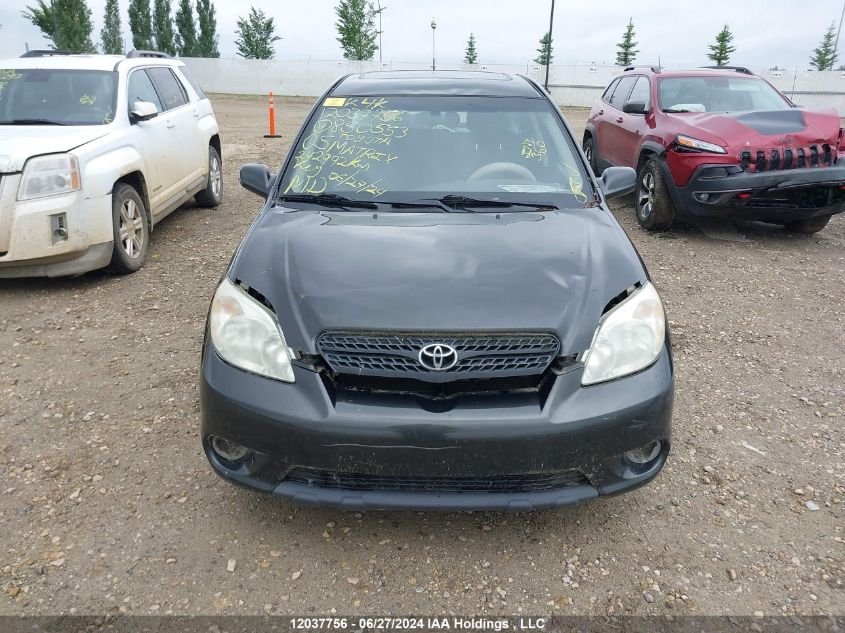 2005 Toyota Matrix VIN: 2T1KR32E75C850553 Lot: 12037756