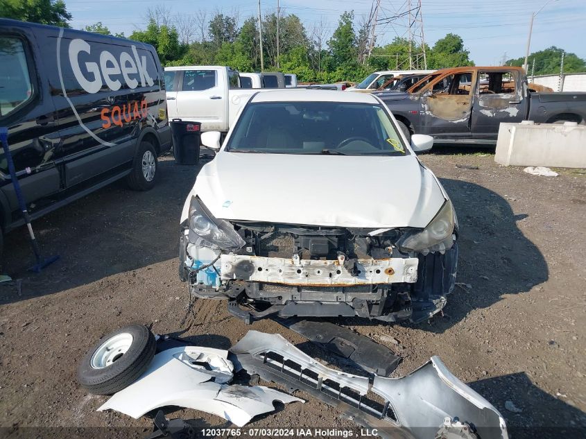 2014 Mazda Mazda3 VIN: JM1BM1V70E1166299 Lot: 12037765