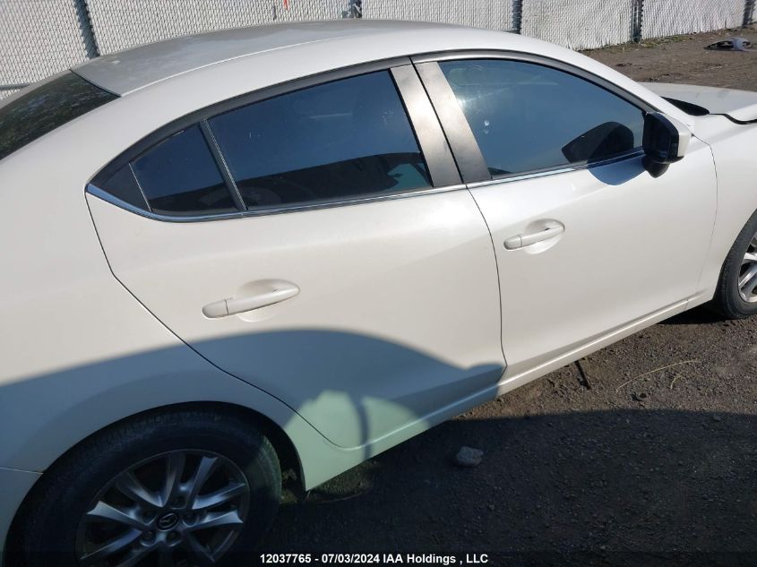 2014 Mazda Mazda3 VIN: JM1BM1V70E1166299 Lot: 12037765