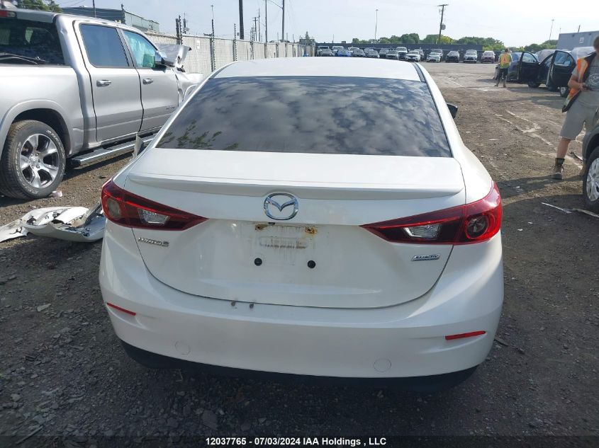 2014 Mazda Mazda3 VIN: JM1BM1V70E1166299 Lot: 12037765