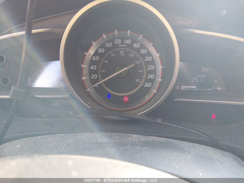 2014 Mazda Mazda3 VIN: JM1BM1V70E1166299 Lot: 12037765