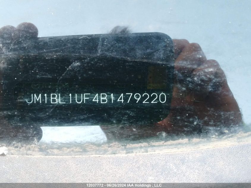 2011 Mazda Mazda3 VIN: JM1BL1UF4B1479220 Lot: 12037772