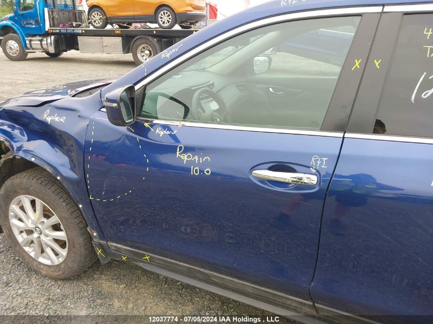 2017 Nissan Rogue VIN: 5N1AT2MVXHC818127 Lot: 12037774