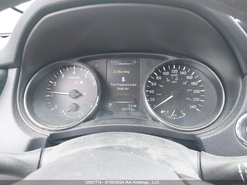 2017 Nissan Rogue VIN: 5N1AT2MVXHC818127 Lot: 12037774