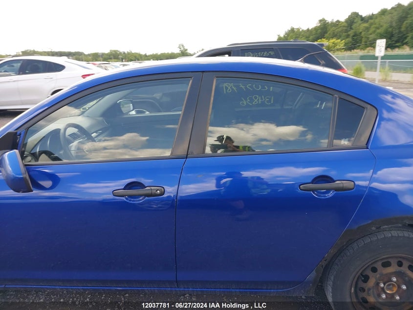 2008 Mazda Mazda3 VIN: JM1BK32F381134836 Lot: 12037781