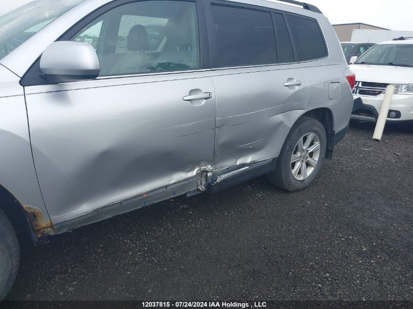 2012 Toyota Highlander VIN: 5TDBK3EH5CS116802 Lot: 12037815