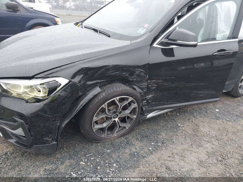 2021 BMW X1 VIN: WBXJG9C08M5T71550 Lot: 12037829