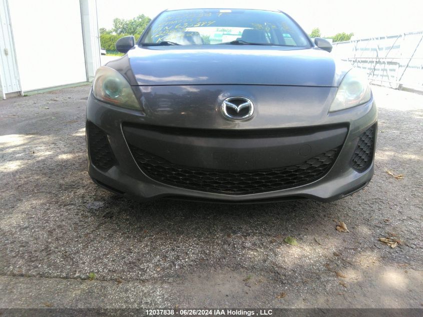 2012 Mazda 3 I VIN: JM1BL1V76C1635394 Lot: 12037838