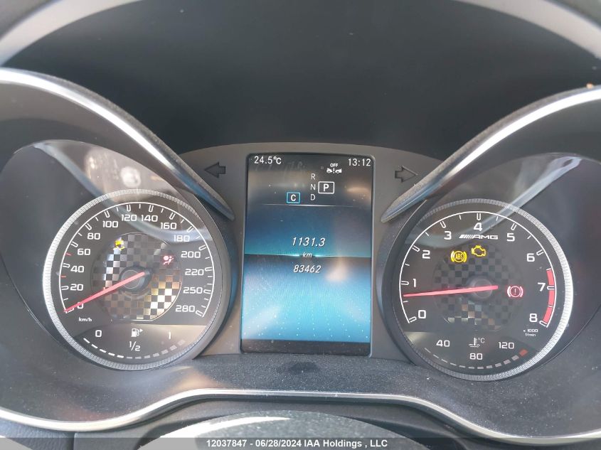 2020 Mercedes-Benz C-Class VIN: 55SWF6EB7LU334388 Lot: 12037847