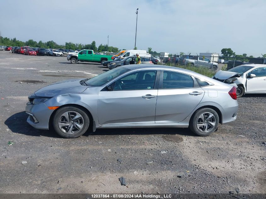 2019 Honda Civic Lx VIN: 2HGFC2F58KH017239 Lot: 12037864