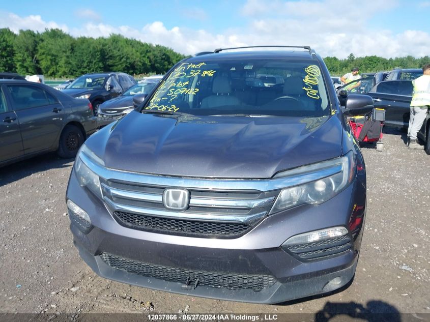 2016 Honda Pilot VIN: 5FNYF6H51GB507182 Lot: 12037866
