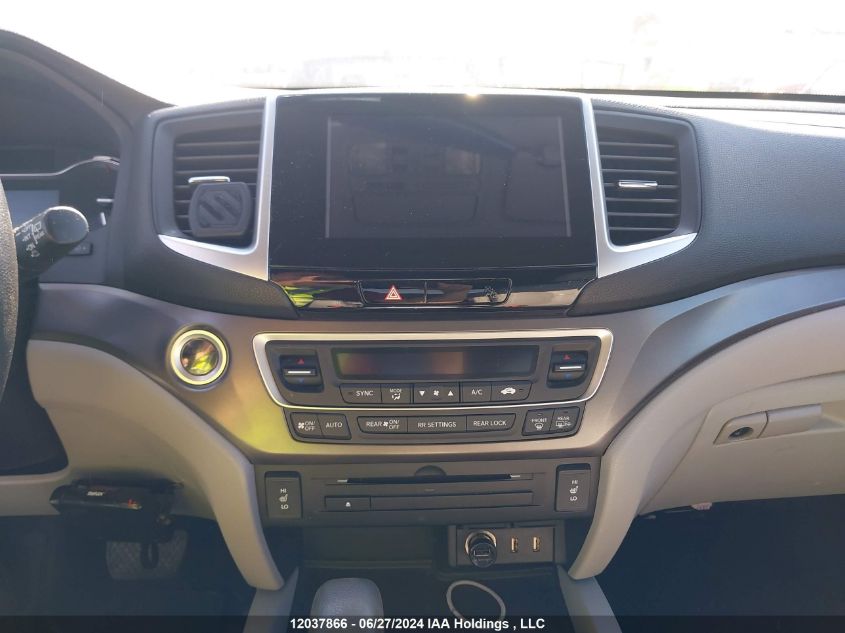 2016 Honda Pilot VIN: 5FNYF6H51GB507182 Lot: 12037866