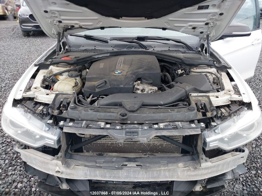 2014 BMW 3 Series VIN: WBA3B9C59EP458165 Lot: 12037868