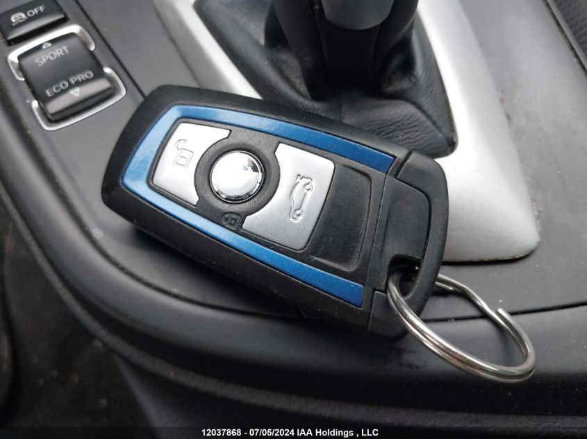 2014 BMW 3 Series VIN: WBA3B9C59EP458165 Lot: 12037868