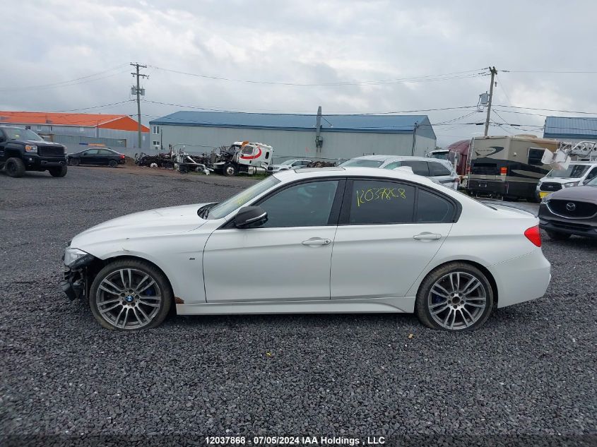 2014 BMW 3 Series VIN: WBA3B9C59EP458165 Lot: 12037868
