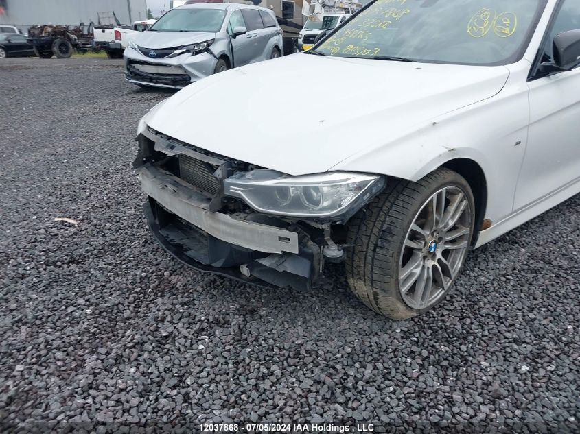 2014 BMW 3 Series VIN: WBA3B9C59EP458165 Lot: 12037868