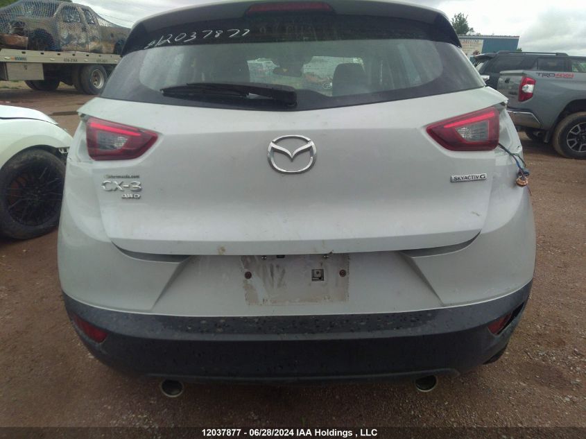 2021 Mazda Cx-3 VIN: JM1DKFC70M1507889 Lot: 12037877