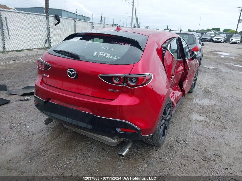 2020 Mazda Mazda3 Sport VIN: JM1BPAMM7L1158986 Lot: 12037883