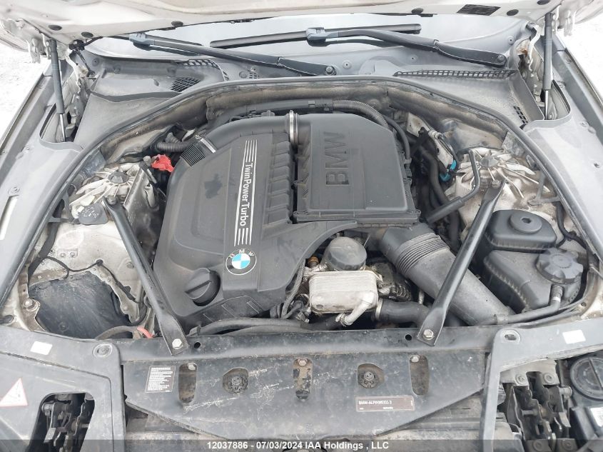 2012 BMW 535I VIN: WBAFU7C52CDU58440 Lot: 12037886