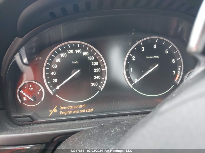 2012 BMW 535I VIN: WBAFU7C52CDU58440 Lot: 12037886