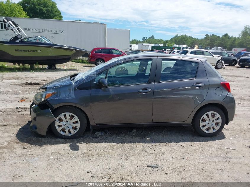 2015 Toyota Yaris Le VIN: VNKKTUD34FA047022 Lot: 12037887