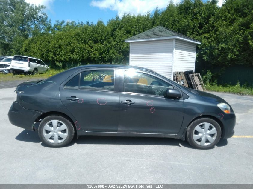 2008 Toyota Yaris VIN: JTDBT923381284192 Lot: 12037888