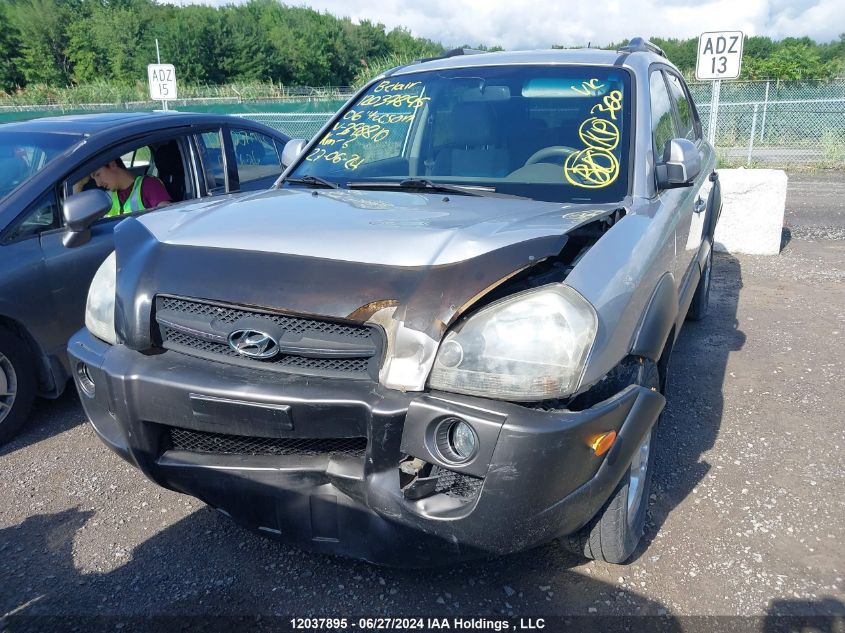 2006 Hyundai Tucson VIN: KM8JM12D06U398810 Lot: 12037895