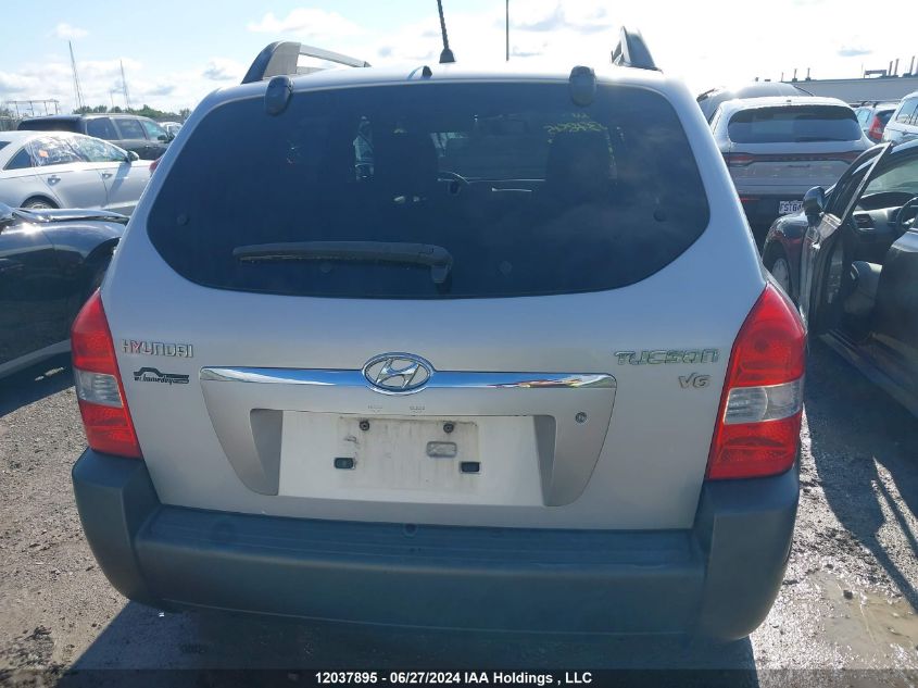 2006 Hyundai Tucson VIN: KM8JM12D06U398810 Lot: 12037895