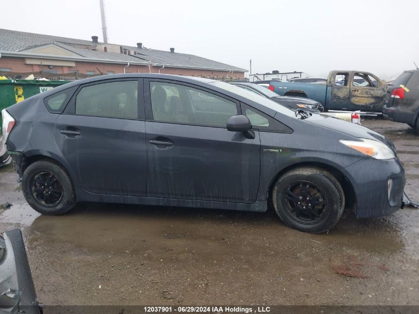 2014 Toyota Prius VIN: JTDKN3DUXE1770331 Lot: 12037901