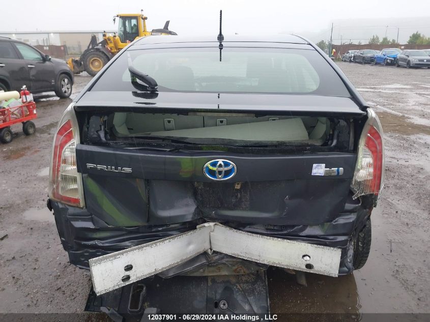 2014 Toyota Prius VIN: JTDKN3DUXE1770331 Lot: 12037901