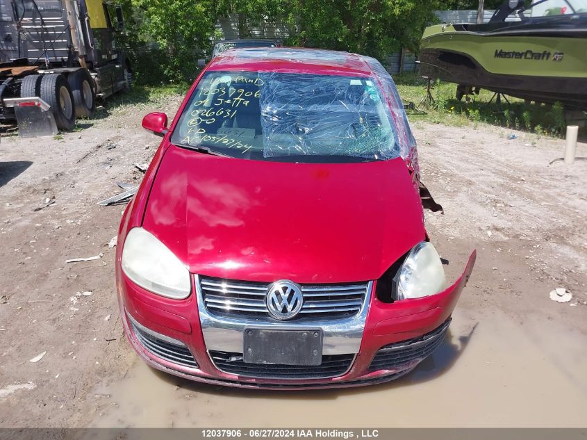 2009 Volkswagen Jetta Tdi VIN: 3VWRL71K09M026631 Lot: 12037906