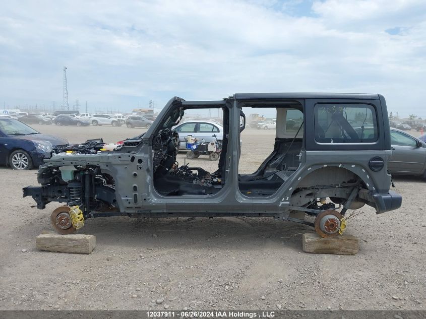 2022 Jeep Wrangler Unlimited Sahara VIN: 1C4HJXEGXNW138664 Lot: 12037911