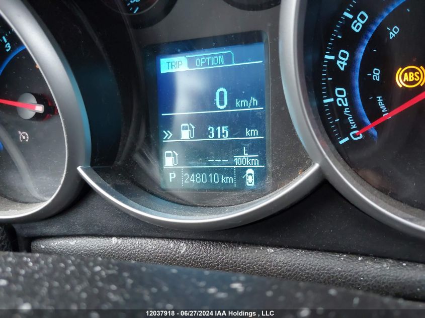 2014 Chevrolet Cruze VIN: 1G1PC5SBXE7117349 Lot: 12037918