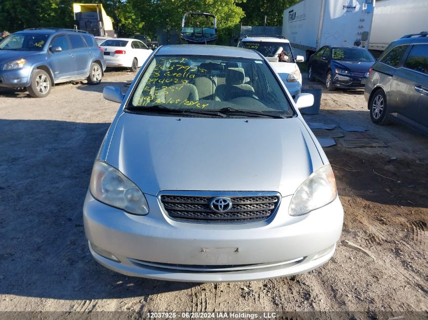 2008 Toyota Corolla Ce/Le/S VIN: 2T1BR32E98C894025 Lot: 12037925