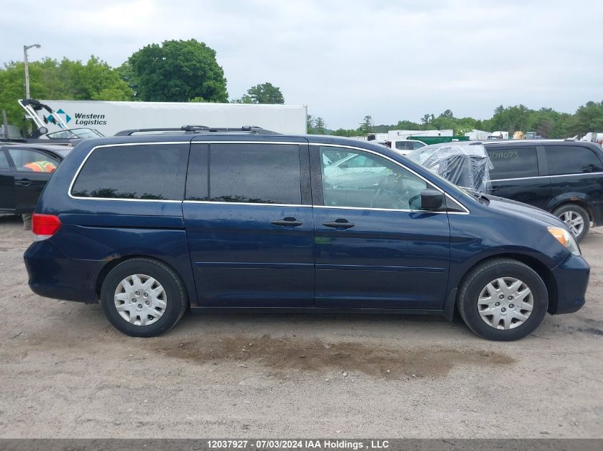 2009 Honda Odyssey VIN: 5FNRL38269B502502 Lot: 12037927