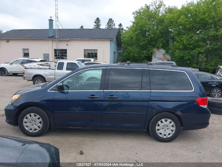2009 Honda Odyssey VIN: 5FNRL38269B502502 Lot: 12037927